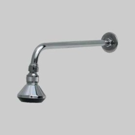 BRACCIO DOCCIA CON SOFFIONE TEVERE 30 cm 1/2 Doccette Soffioni