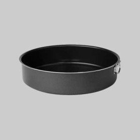 TORTIERA CON ANELLO BLACK LINE Ø cm 24x6h Pentole Teglie