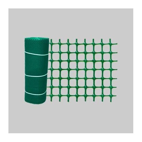 RETE DI PROTEZIONE QUADRA mt 1.0x50 colore marrone Rete Siepi (Rotolo 1)