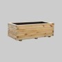 FIORIERA IN LEGNO cm 40x40x35h Pannelli Arredo Giardino Legno