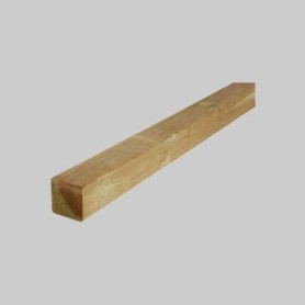PALO QUADRO IN LEGNO cm 7x7x135h Pannelli Arredo Giardino Legno
