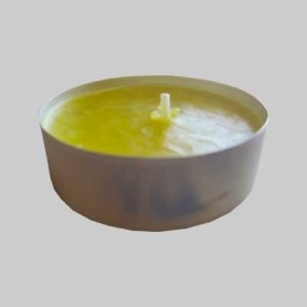 KIT CANDELE ALLA CITRONELLA Ø cm 6x2.5h confezione 6 pezzi Fiaccole Candele