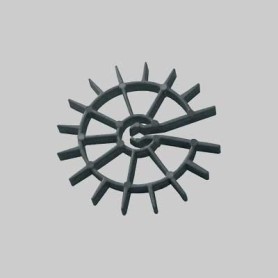 DISTANZIATORE CIRCOLARE PER CASSERO H 10 mm Ø tondino 4-8 mm (Pz.1000)