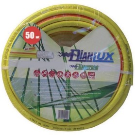 TUBO DA GIARDINO GIALLO DIANLUX MT 50 3/4" Rubinetti Tubo Giardino (Mt.50)