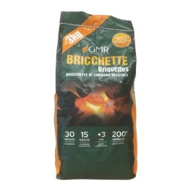 BRICCHETTE DI CARBONE VEGETALE 5 kg