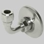 CURVETTA SOTTOLAVABO REGOLABILE 1/2 x 10 Curvette Sottolavabo (Pz.2)