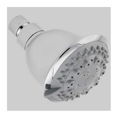 SOFFIONE DOCCIA AUGUSTO IN ABS 5 GETTI Cromato Soffioni Abs