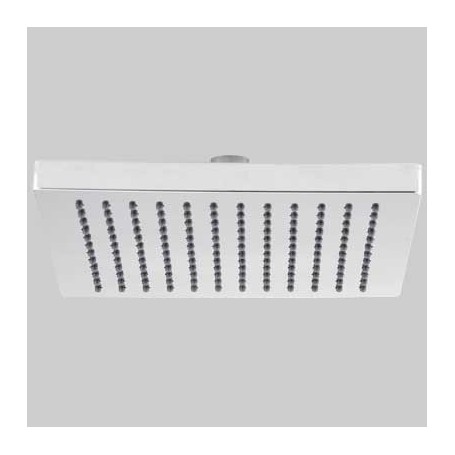 SOFFIONE DOCCIA SMERALDO IN ABS QUADRO 1 GETTO 200x200 Soffioni Abs