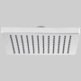 SOFFIONE DOCCIA SMERALDO IN ABS QUADRO 1 GETTO 200x200 Soffioni Abs