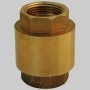 VALVOLA DI RITEGNO A MOLLA EURO INSERTO IN OTTONE 1'1/4 Valvole Ritegno