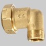 RACCORDO GOMITO MASCHIO PE ANELLO RESINA 20 x 1/2