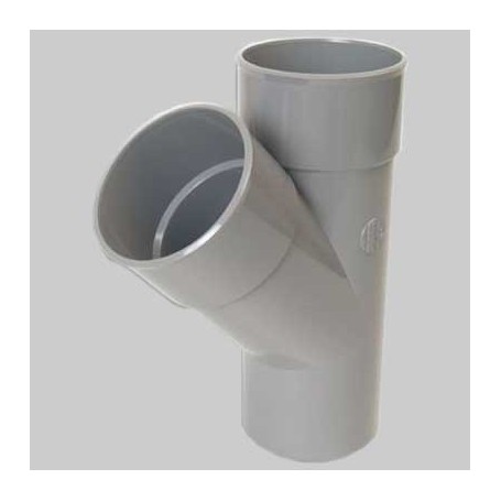 DERIVAZIONE 45° M-F Ø 40 Tubi Raccordi Pvc Me Nicoll