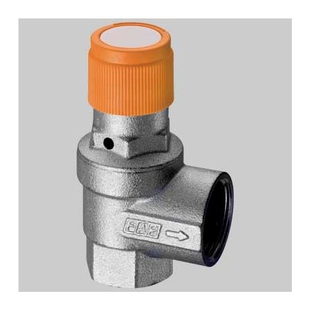 VALVOLA DI SICUREZZA PER IMPIANTI SOLARI FAR 1/2 Bar 4,0 Pannelli Solari