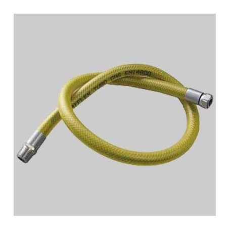 TUBO METALLICO RIVESTITO M-F cm 150 Flessibili Gas Cucine