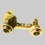 MENSOLA CON RUBINETTO PER CONTATORE GAS 1' 1/4 x 3/4 Contatore Gas Accessori